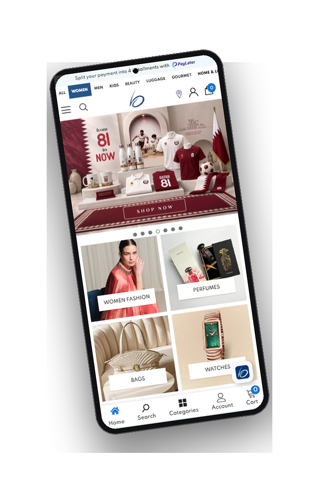 Blue Salon — mobile