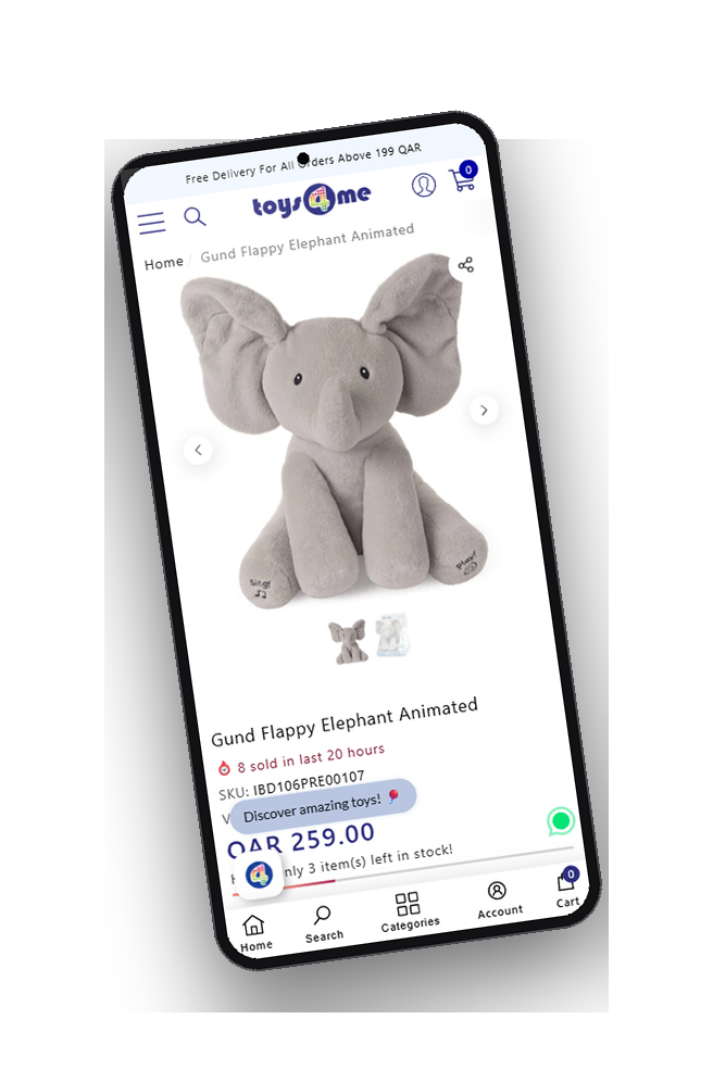 Toys4Me — mobile